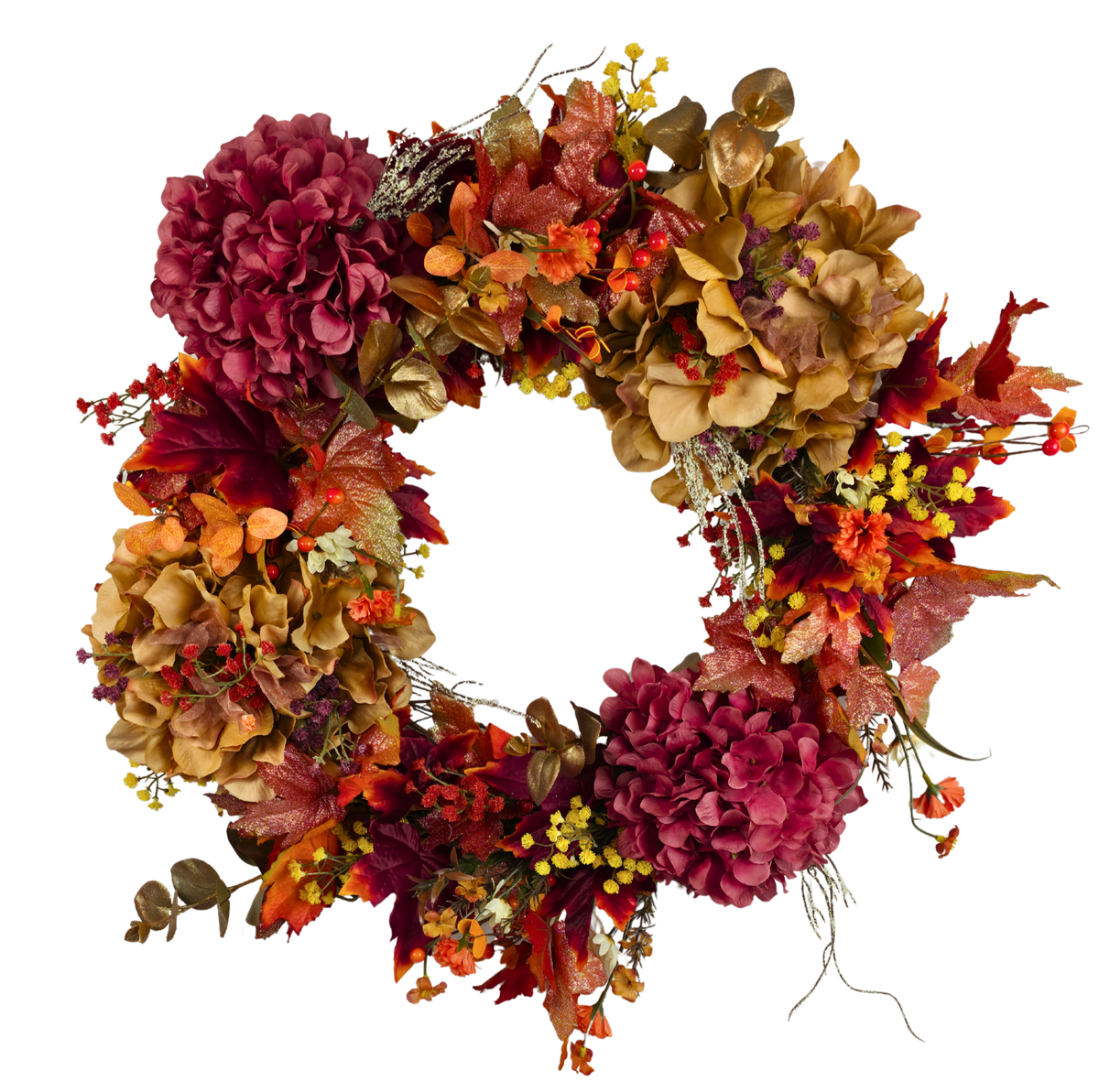 18" Shimmer Fall Foliage
