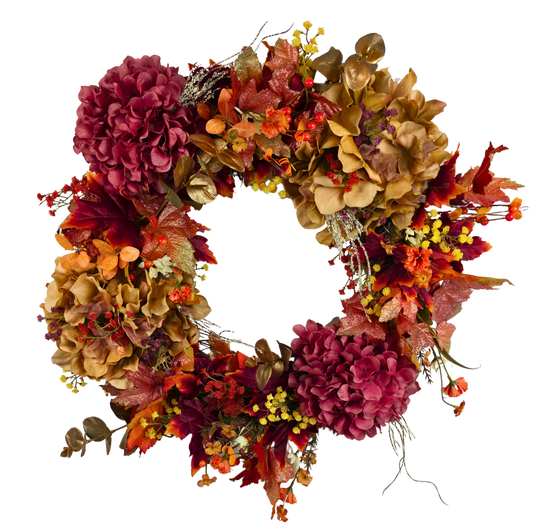 18" Shimmer Fall Foliage
