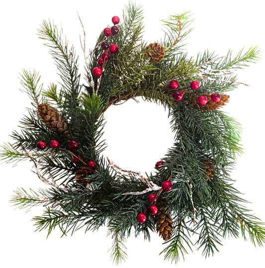 5" Mini Holiday Wreath