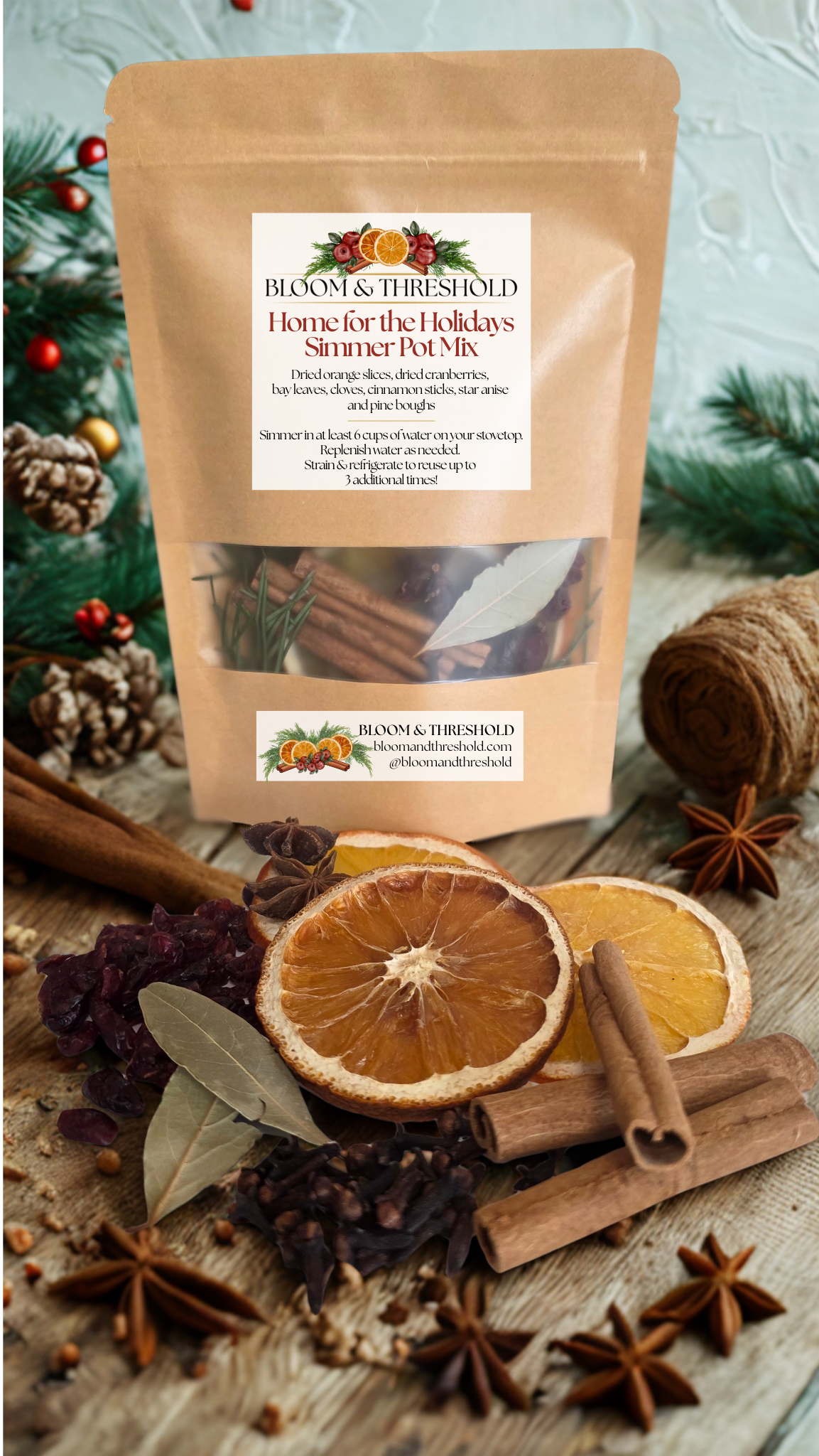 "Home for the Holidays" Simmer Pot Potpourri