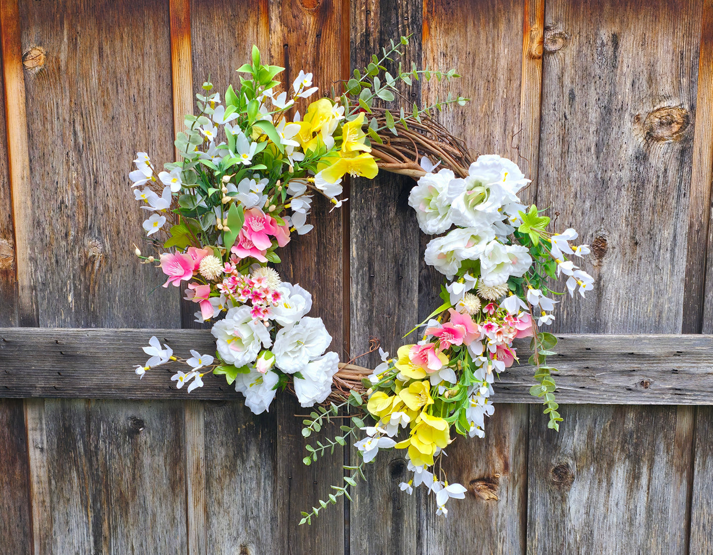 Soft Spring Meadow Wreath