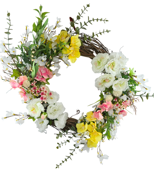 Soft Spring Meadow Wreath